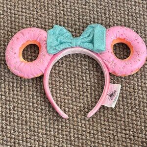 Disney Pink and Blue Donut Ears Headband